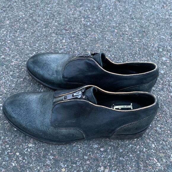 LA BOTTEGA voters genuine leather loafers ankle boots womens 7.5 true to size - Picture 4 of 7